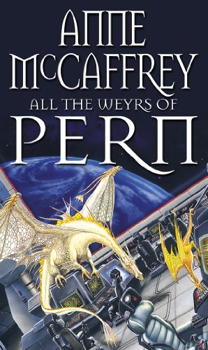 Book cover featuring two gold dragons on a spaceship cockpit overlooking a blue planet.