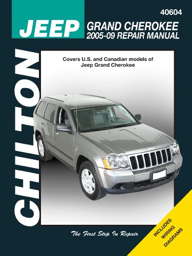 Haynes repair manual cover featuring a silver Jeep Grand Cherokee (2005-2009).