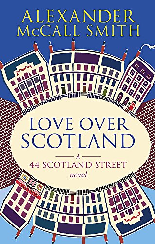 Book cover: illustrated Edinburgh buildings framing “Love Over Scotland” title.