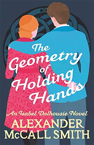 Book cover: couple holding hands, geometric design, title "The Geometry of Holding Hands.