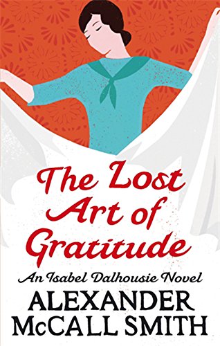 Book cover with illustration of a woman in blue and white, red text.