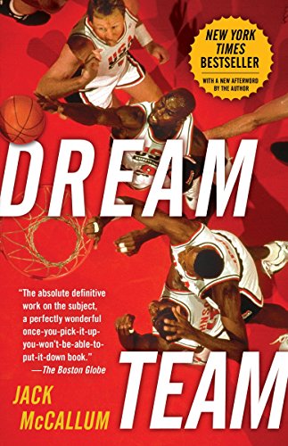 Book cover featuring Michael Jordan, Magic Johnson, and Larry Bird playing basketball.