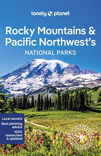 Lonely Planet travel guide featuring a snow-capped mountain landscape.