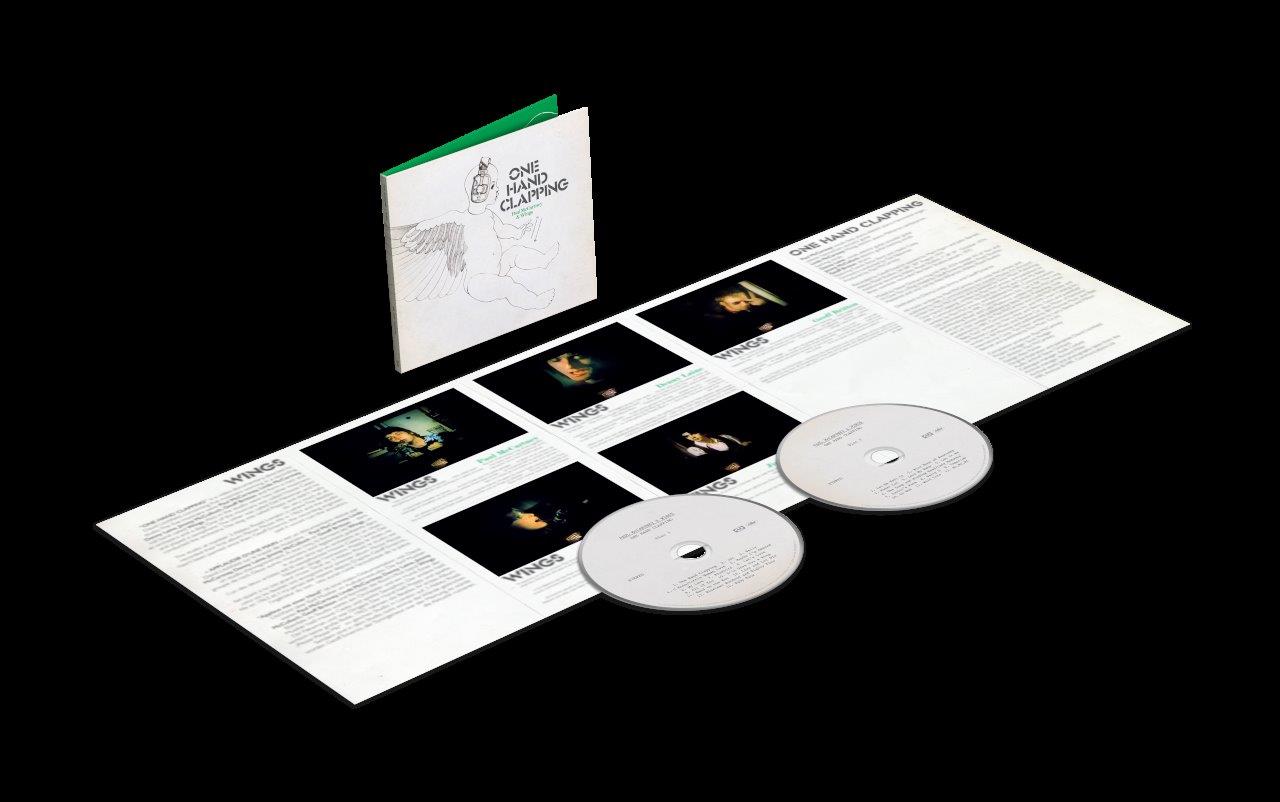 Paul McCartney & Wings "One Hand Clapping" CD box set with booklets.
