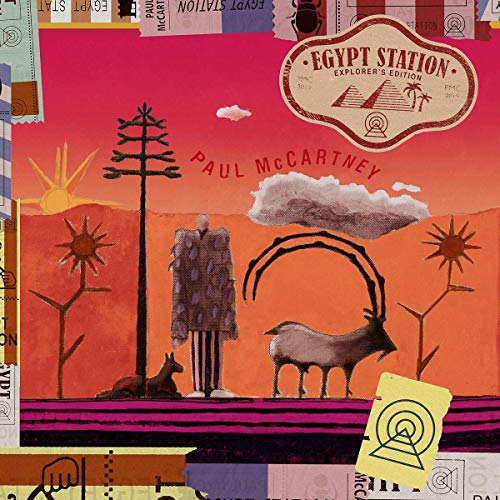 Paul McCartney’s “Egypt Station: Explorer’s Edit” vinyl album cover art.