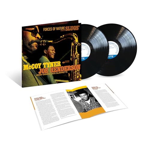 Jazz vinyl record set featuring McCoy Tyner, Joe Henderson, and others.