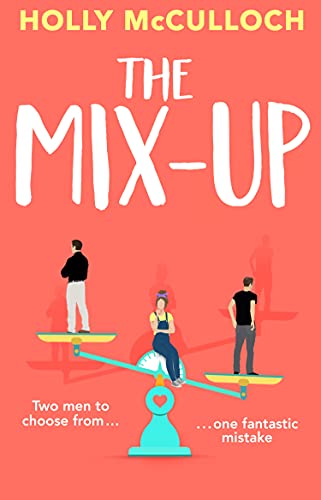 Book cover: "The Mix-Up" with illustration of people on balancing scales.
