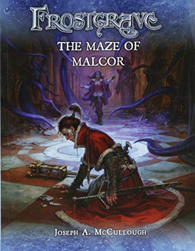 Book cover showing a wizard and a kneeling warrior in a dark, tentacled dungeon.