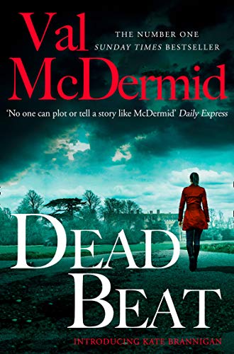Book cover: woman in red walks toward a dark, imposing manor house.