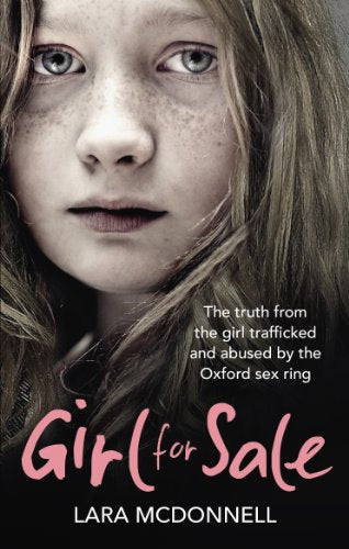 Book cover featuring a close-up portrait of a young girl with freckles.
