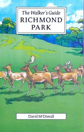 Book cover depicting deer in a green landscape, titled "Richmond Park: The Walker's Guide".