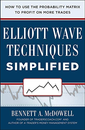 Book cover: “Elliot Wave Techniques Simplified” with a stock chart graphic.