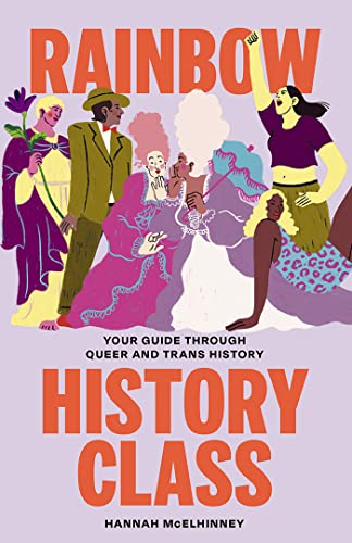 Book cover with illustrated figures representing queer and trans history.