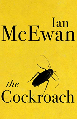 Yellow book cover with black text and a detailed illustration of a cockroach.
