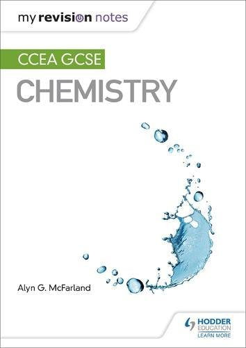 A textbook cover with "CHEMISTRY" title, water splash graphic, and publisher logos on a white background.