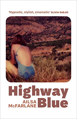 Book cover: woman viewed from behind overlooking a desert landscape.