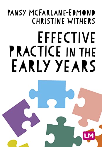 Book cover with title “Effective Practice in the Early Years” and puzzle pieces.