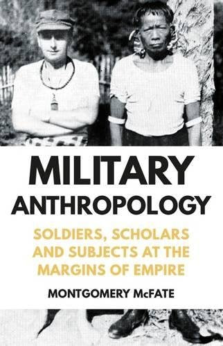 Book cover with a historical photo of two men and bold title text.