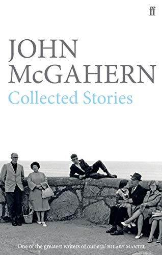 Book cover for Collected Stories by John McGahern featuring a black and white photo.
