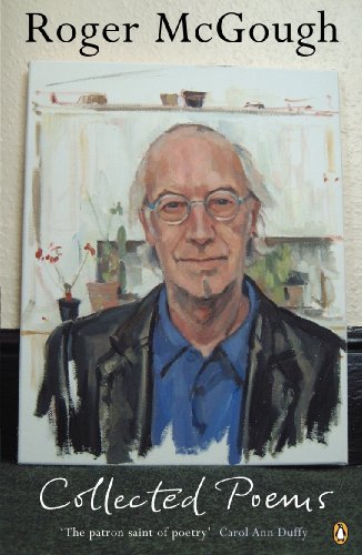 Book cover: “Collected Poems” by Roger McGough, featuring a painted portrait.