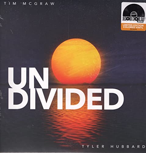 Album cover for Tim McGraw and Tyler Hubbard’s “Undivided” vinyl record.
