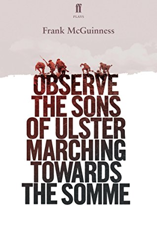Play cover: soldiers silhouetted against a red and grey background.