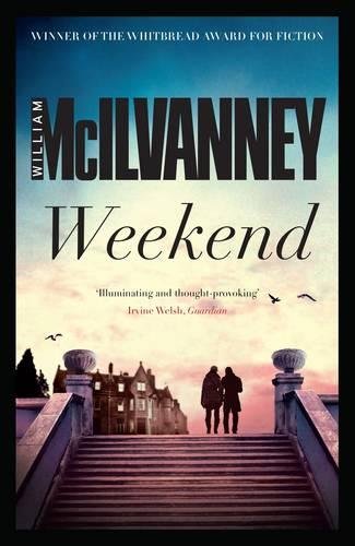 Book cover for "Weekend" by William McIlvanney, featuring two figures.