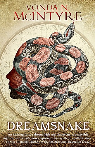 Book cover: a red-scaled snake coiled around a human head silhouette.