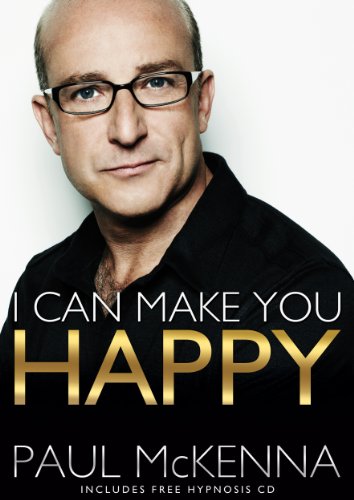 Book cover featuring Paul McKenna in glasses, with gold title text.
