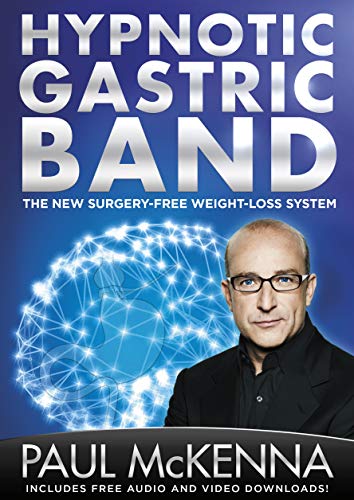 Book cover: "The Hypnotic Gastric Band" with Paul McKenna’s portrait.