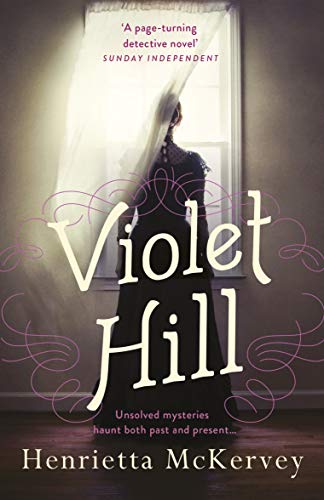 Book cover: woman in Victorian dress standing before a window.