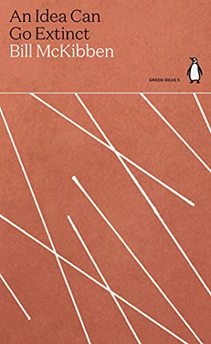 Book cover: red background with white lines and a penguin illustration.