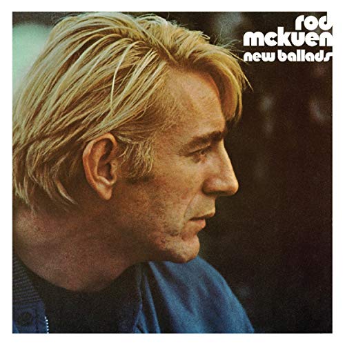 Rod McKuen album cover: close-up portrait of a man with blonde hair.