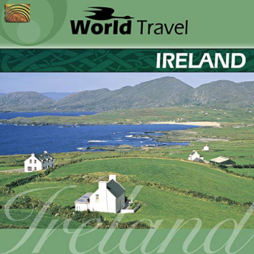 CD cover for “World Travel - Ireland” featuring Irish countryside.