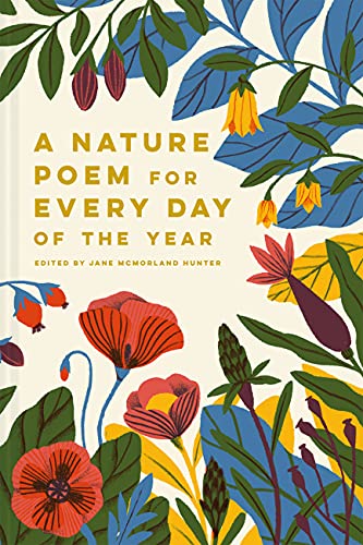 Book cover titled A Nature Poem for Every Day of the Year with floral illustrations.