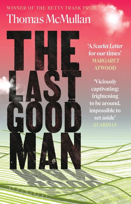 Book cover: "The Last Good Man" with large, dark text on a green field.