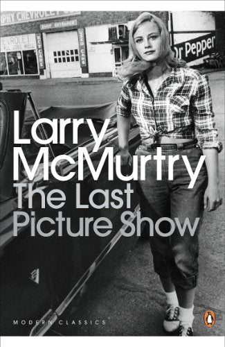 Black and white book cover featuring a woman standing beside a car.
