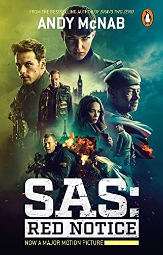 Book cover featuring a group of people, explosions, and city landmarks.