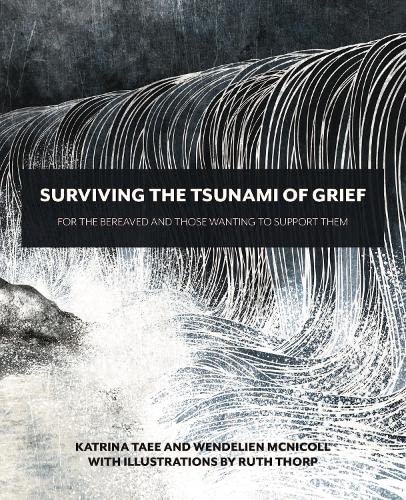 Book cover showing a large, stylized wave crashing over a dark background.