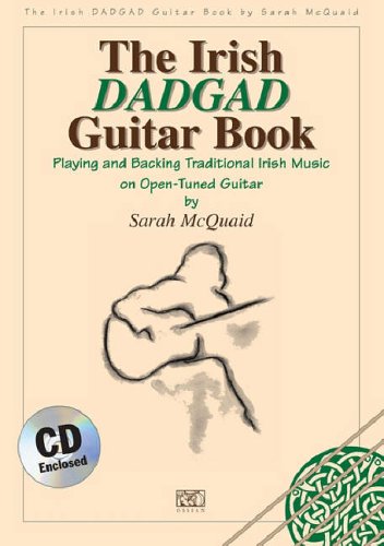 Book cover with title, guitar sketch, and a CD enclosed icon.