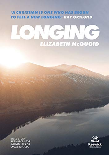 Book cover for “Longing” study guide with mountain landscape.
