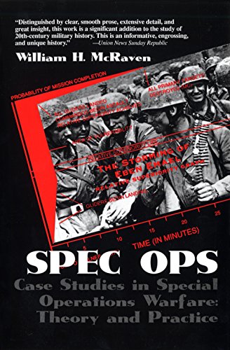 Book cover with black and white photo of soldiers, red graphic elements.