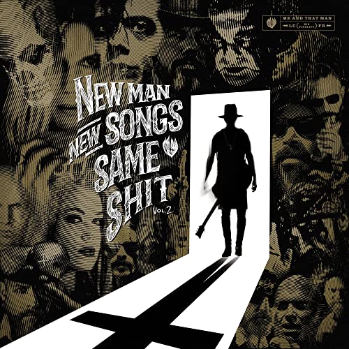 CD cover: man in hat walking toward light, faces in background.