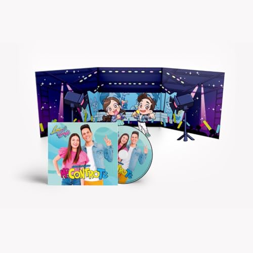 Me Contro Te" CD and digipak case with cartoon characters and performers.