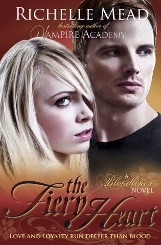 Book cover featuring a blonde woman and a man with intense gazes.