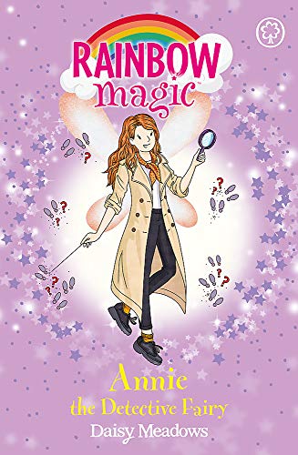 Book cover featuring a girl with red hair as a detective fairy.