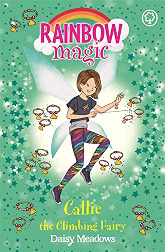 Book cover featuring a young fairy with wings and colorful leggings.