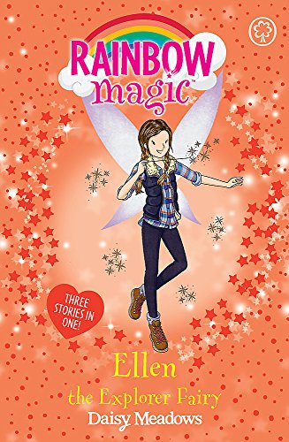 Book cover featuring a young fairy with rainbow and star background.