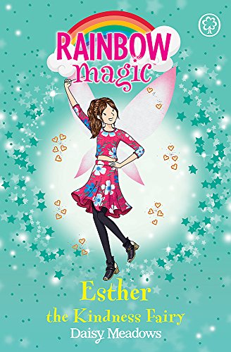 Book cover featuring a young fairy with pink wings and a sparkly background.