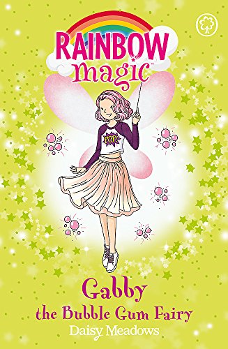 Book cover featuring a young fairy with pink hair and bubblegum details.